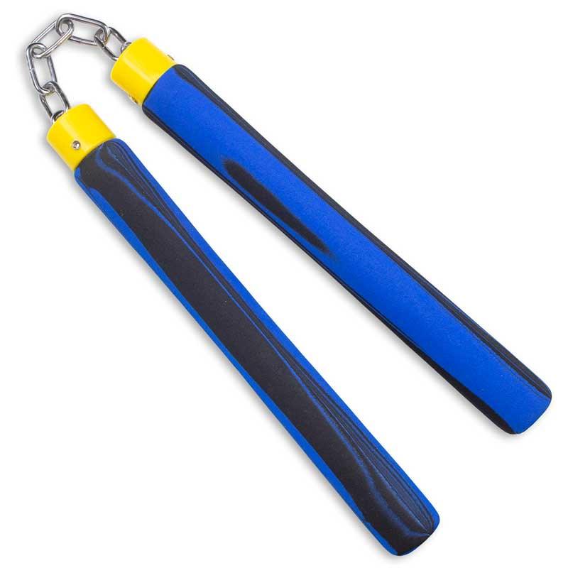 Black & Blue Nunchucks