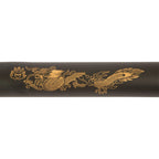 Practice Foam Chuck Nunchaku Nunchuck With Dragon II w/String 12" - Violent Art Shop