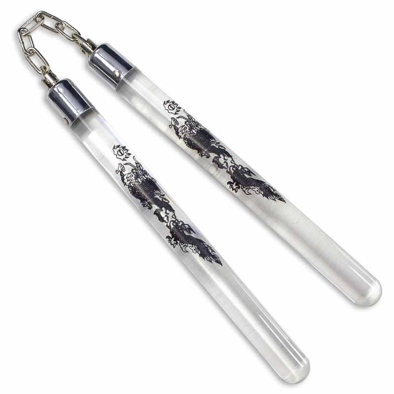 Acrylic Dragon Nunchaku - Violent Art Shop