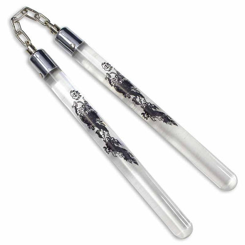 Acrylic Dragon Nunchaku - Violent Art Shop