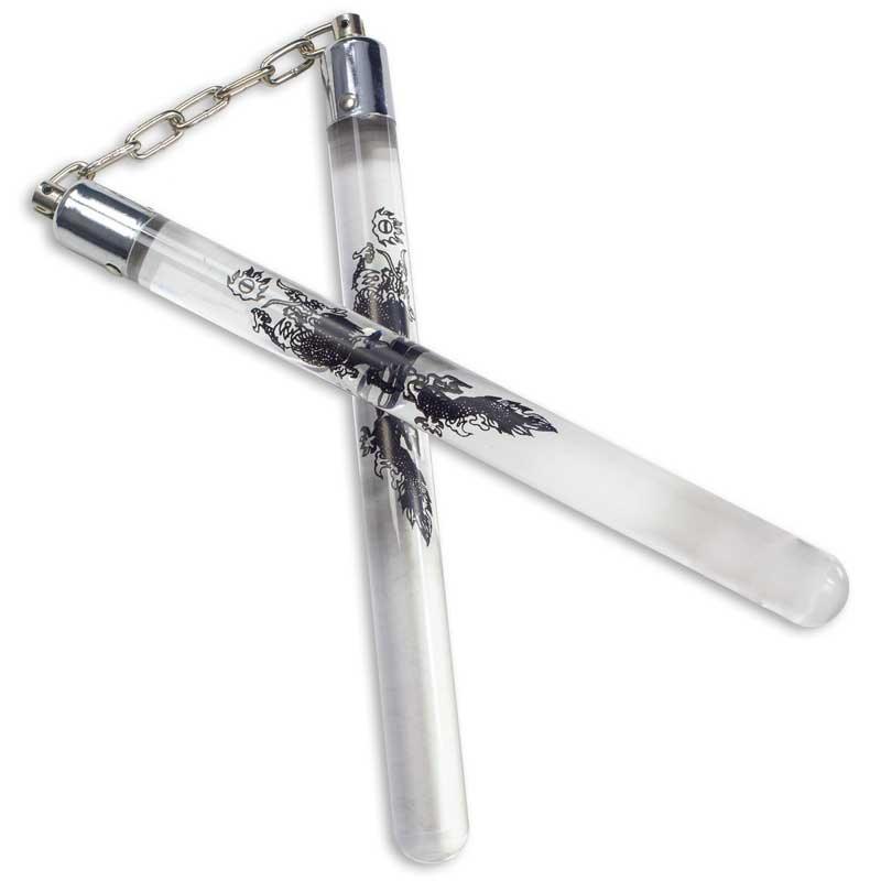 Acrylic Dragon Nunchaku - Violent Art Shop