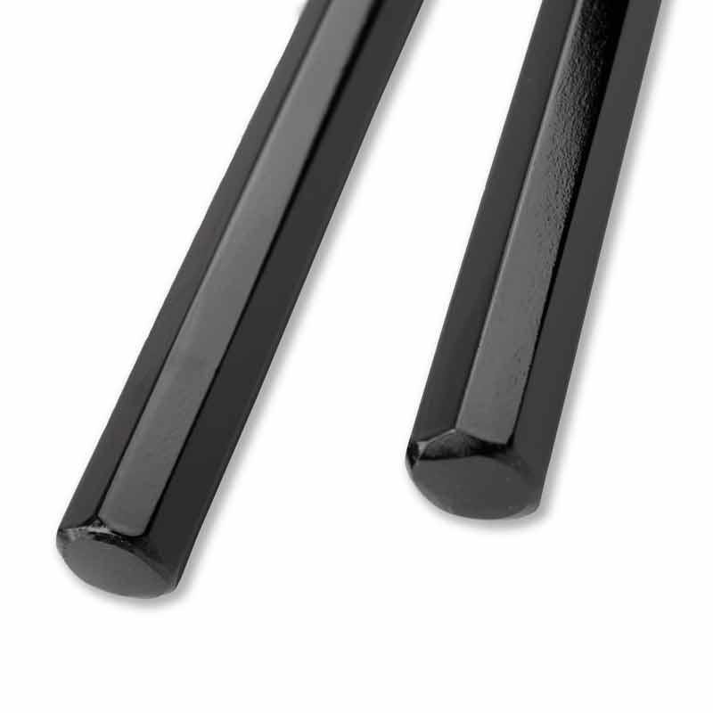 Black 14" Corded Nunchaku - Violent Art Shop