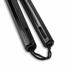 Black 14" Corded Nunchaku - Violent Art Shop