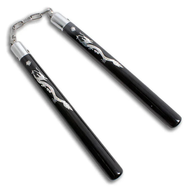 Holographic Dragon Nunchucks - Violent Art Shop