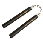 Practice Foam Chuck Nunchaku Nunchuck With Dragon II w/Chain 12" - Violent Art Shop