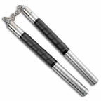 Black Grip Aluminum Nunchucks - Violent Art Shop