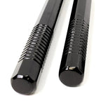 Black Octagon Nunchucks with Grip - Violent Art Shop
