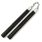 Black Octagon Nunchucks with Grip - Violent Art Shop