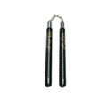 Black Wooden Nunchaku With Dragon Grip - Violent Art Shop