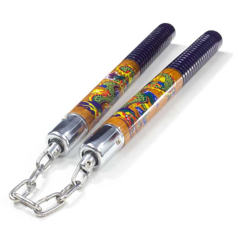 Chinese Dragon Nunchaku - Violent Art Shop