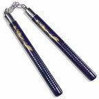 Blue Dragon Nunchaku with Grip - Violent Art Shop