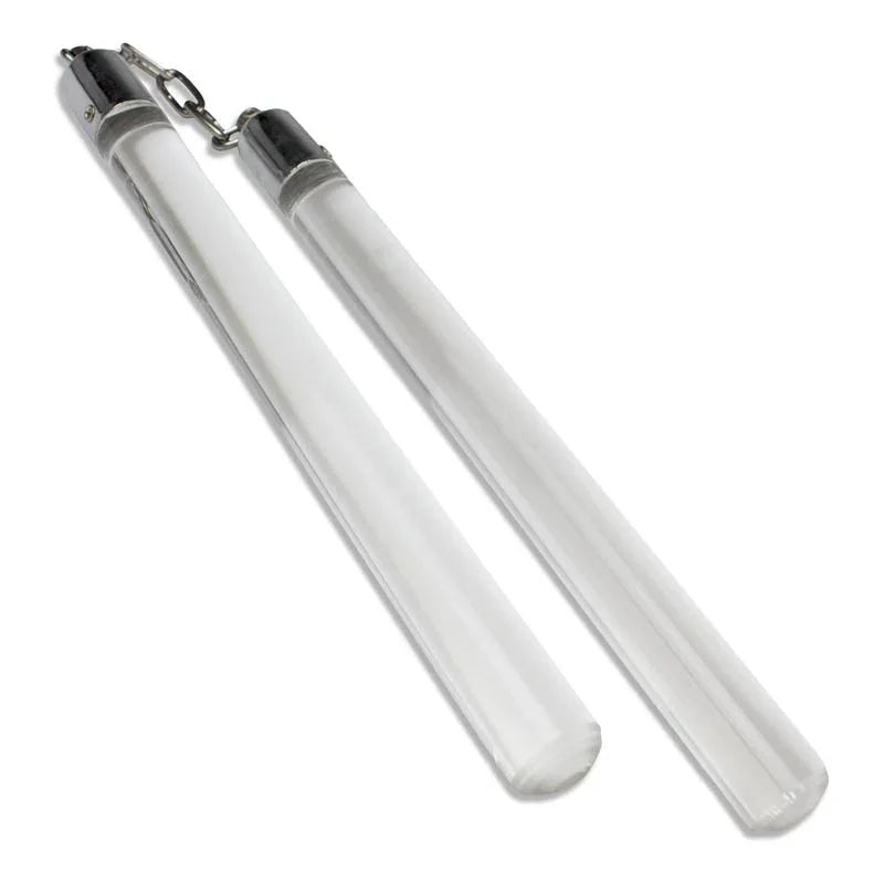 Clear Acrylic Nunchaku - Violent Art Shop