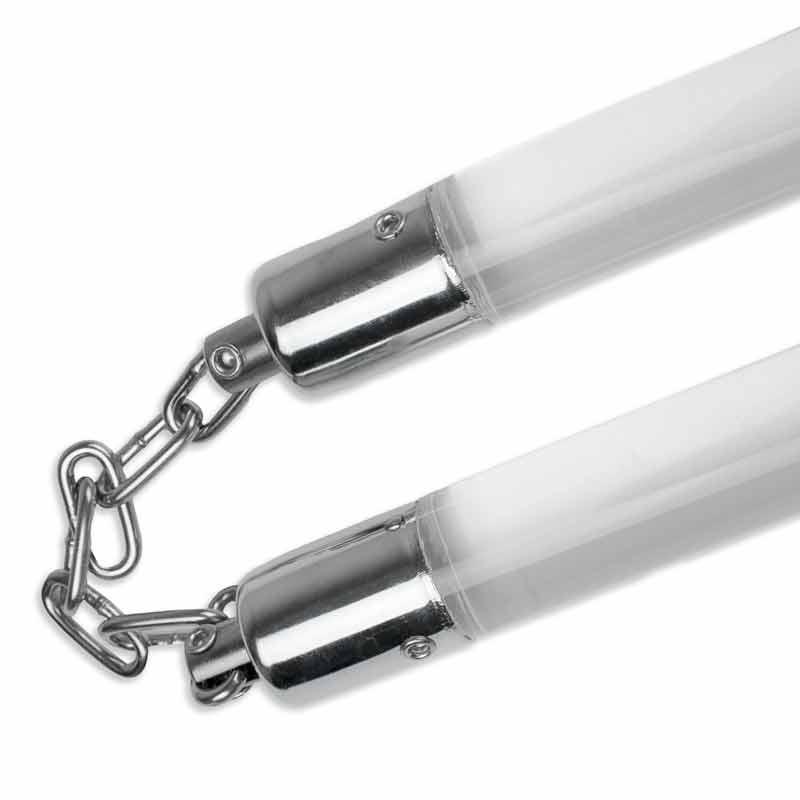 Clear Acrylic Nunchaku - Violent Art Shop