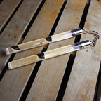 Clear Acrylic Nunchaku - Violent Art Shop