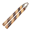Hand Carved Rattan Nunchaku - Violent Art Shop