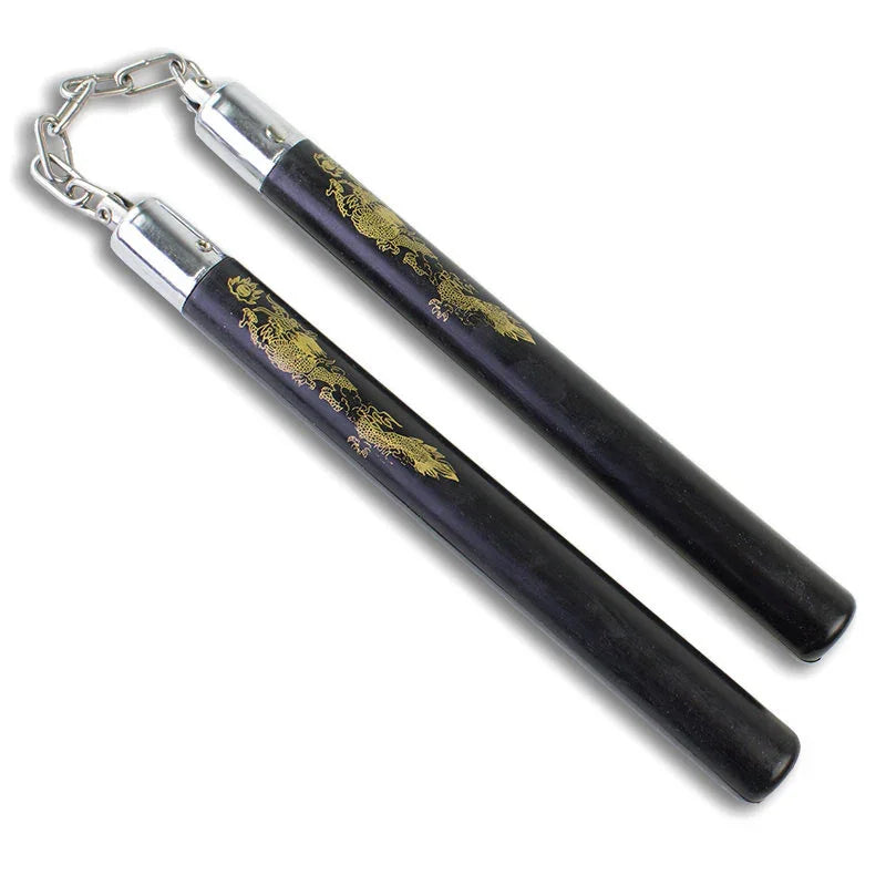 Hard Rubber Nunchaku - Violent Art Shop