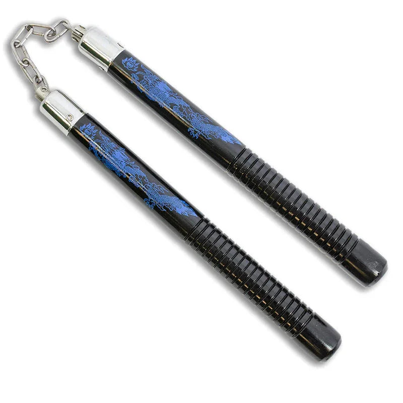 Ice Dragon Nunchaku with Grip - Violent Art Shop
