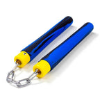 Kids Blue Practice Nunchucks - Violent Art Shop