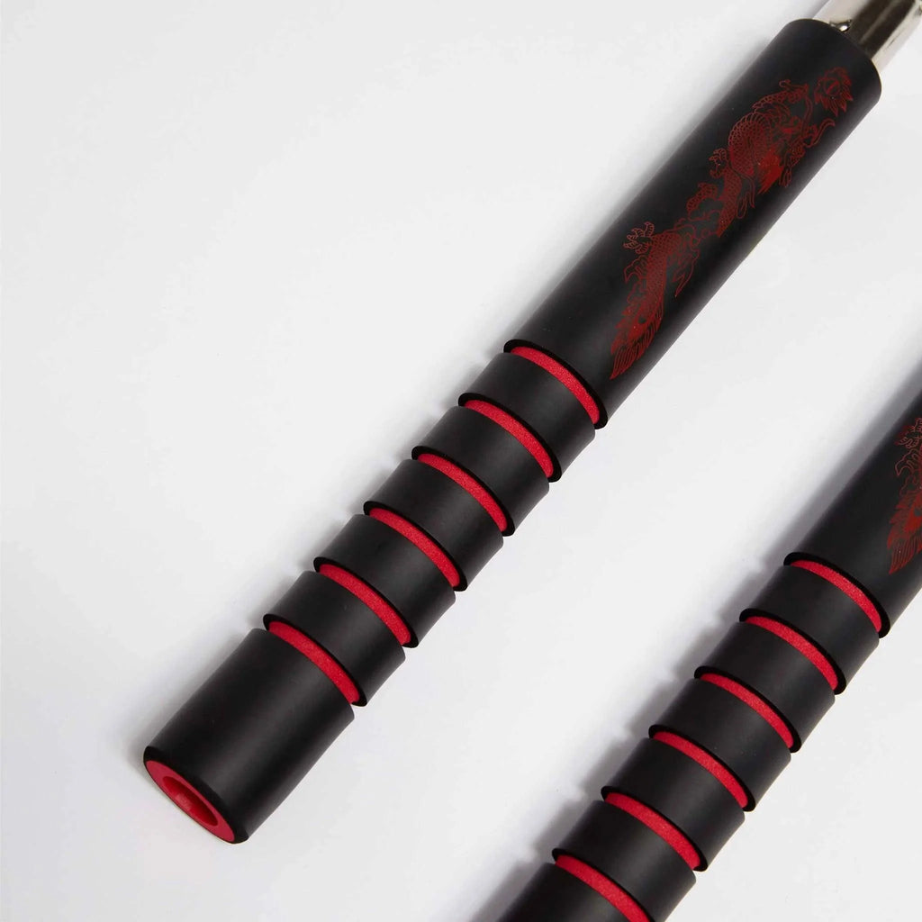 ProForce Foam Speedchuck Nunchaku Dragon Design 12" (w/Chain) - Violent Art Shop