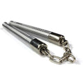 Solid Aluminum Alloy Nunchucks - Violent Art Shop
