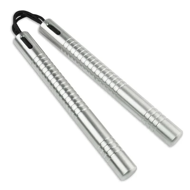 Solid Aluminum Corded Nunchaku - Violent Art Shop