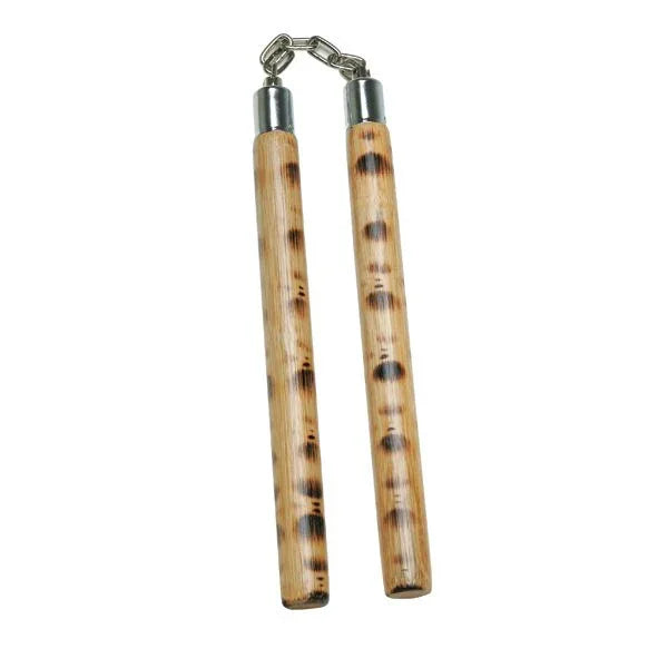 Rattan Nunchaku, Tiger - Violent Art Shop